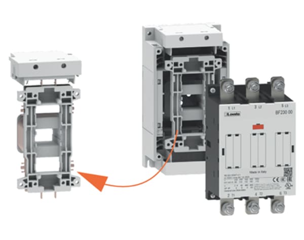 Fácil sustitución de la bobina