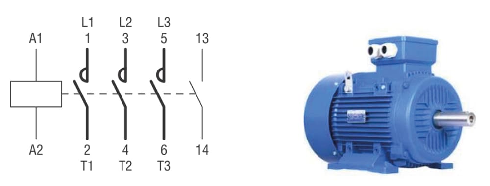 características de los Contactores BF Lovato